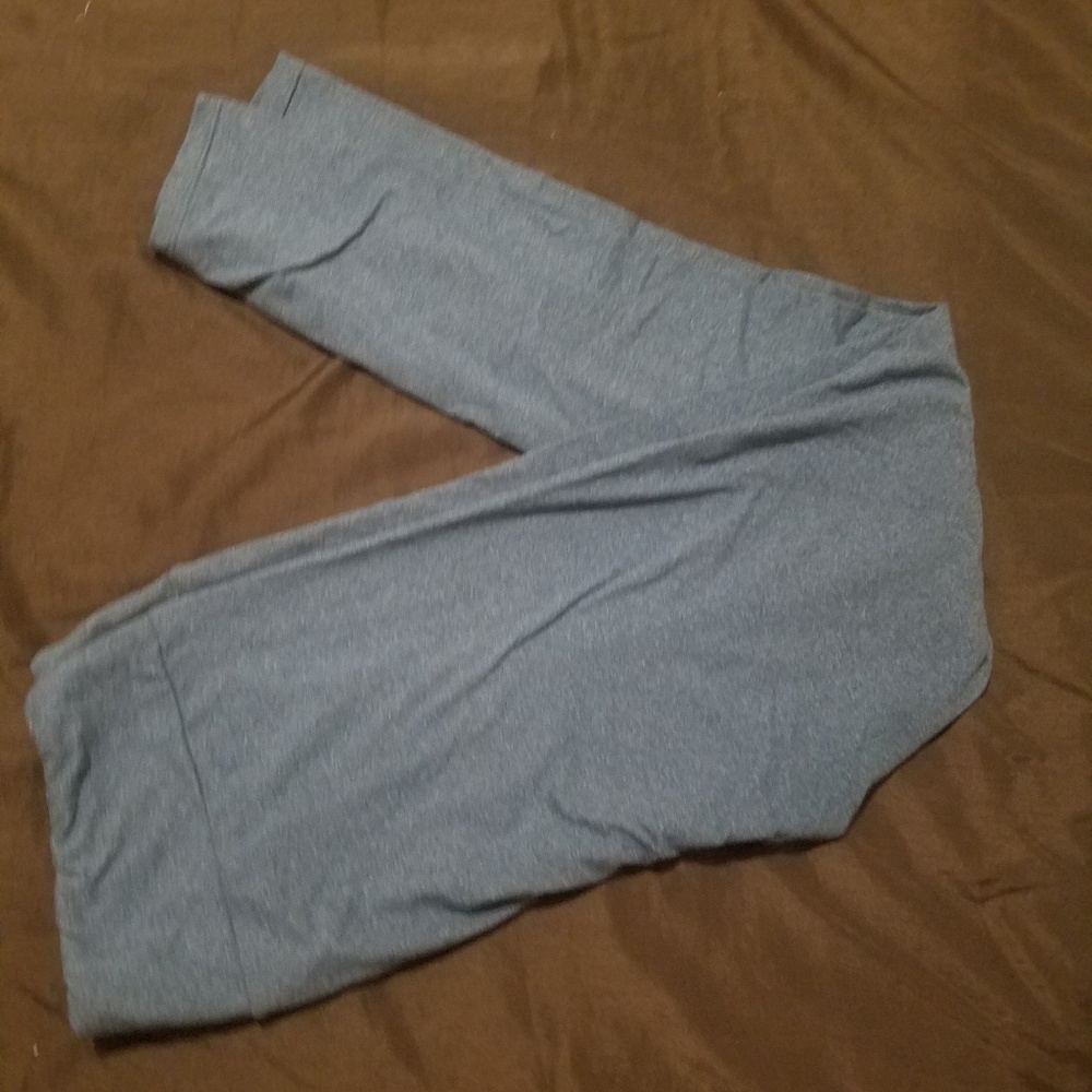 LuLaRoe TC Leggings Blue GUC